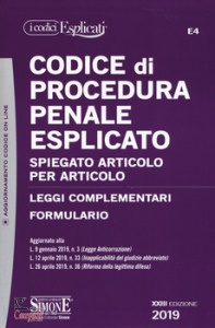 SIMONE, Codice di Procedura Penale Esplicato e L.C.