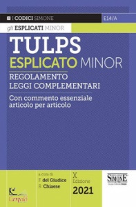 DEL GIUDICE CHIAESE, TULPS Esplicato Minor 2021