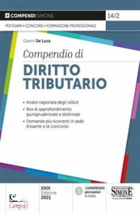 DE LUCA GIANNI, Compendio di diritto tributario VE