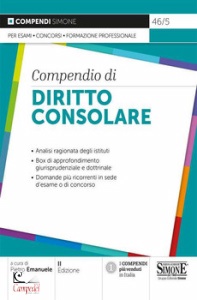 EMANUELE P (CUR), Compendio di diritto consolare