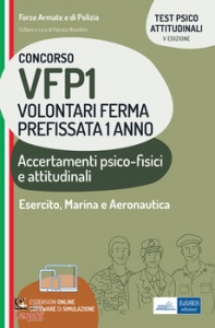 CONCORSO, Vfp 1 accertamenti psicofisici attitudinali