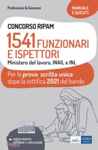 CONCORSO RIPAM, 1541 funzionari e ispettori ministero del lavoro..