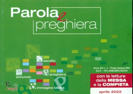 SAN PAOLO EDIZIONIAA, Parola e preghiera 2022 04 Aprile