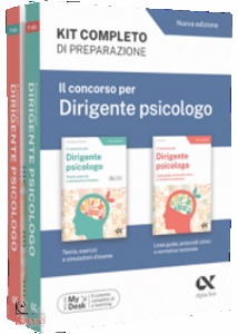 CONCORSO, Dirigente psicologo. kit completo di preparazione