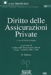 STEFANO LANNA, Diritto delle assicurazioni private