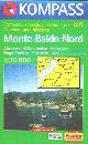 KPOMPASS, Carta turistica 1:25.000 n.691 Monte Baldo Nord
