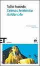 AVOLEDO TULLIO, Elenco telefonico di Atlantide