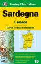 TOURING EDITORE, Sardegna Carta stradale 1:200.000 ve