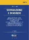 BRUNO MAURIZIO, Separazione e divorzio