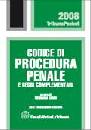 CORSO PIERMARIA, Il Codice di procedura penale.Leggi complementari