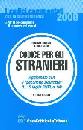 CORREALE - DI MAURO, Codice per gli stranieri