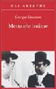 SIMENON GEORGES, Memorie intime