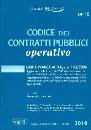 ALESSANDRO CACCIARI, Codice di contratti pubblici operativo