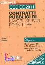 DEI, Contratti pubblici codice 2011