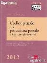 BRICCHETTI RENATO, Codice penale e di procedura penale