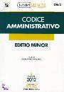 PAGANO ALESSANDRO, Codice amministrativo minor