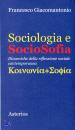 GIACOMANTONIO F., sociologia e sociosofia