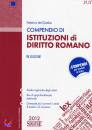 DEL GIUDICE FEDERICO, Compendio di Istituzioni di Diritto Romano