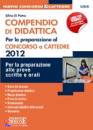 AA.VV., Compendio di Didattica - Concorso a Cattedre 2012