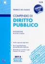 DEL GIUDICE FEDERICO, Compendio di diritto pubblico