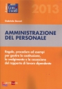 BONATI GABRIELE, Amministrazione del personale