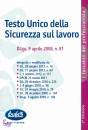 BUFFETTI, Testo unico della sicurezza sul lavoro