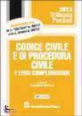 BARTOLINI F. /CUR., Codice civile e procedura leggi complementari