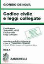 DE NOVA GIORGIO, Codice civile e leggi collegate + triburario 2015