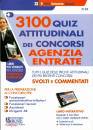 SIMONE, 3100 quiz attitudinali Concorsi agenzia entrate