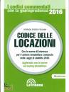 FOGLIANI SFORZA, Il codice delle locazioni 2016