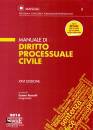 TARASCHI CESARE, Manuale di diritto processuale civile