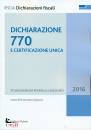 IPSOA WOLTERS KLUWER, Dichiarazione 770 e certificazione unica