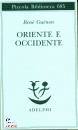 GUENON REN, Oriente e occidente