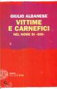 ALBANESE GIULIO, Vittime e carnefici nel nome di Dio