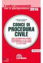 BARTOLINI SAVARRO, Codice di procedura civile commentato 2016