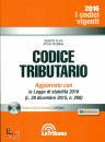 DI DIO - PEZZINGA, Codice tributario 2016