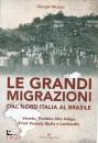 MIAZZO GIORGIA, Le grandi migrazioni dal nord Italia al Brasile