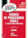 BARTOLINI FRANCESCO, Codice di procedura civile Leggi Complementari