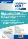 NEL DIRITTO, Concorso per vigile urbano - Teoria