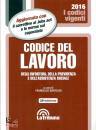 BARTOLINI FRANCESCO, Codice del lavoro