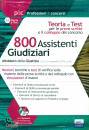 EDISES, 800 assistenti giudiziari Kit completo  2 volumi