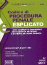 SIMONE, Codice di procedura penale esplicato
