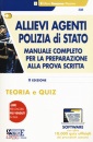 SCRITTA, Allievi agenti polizia di stato teoria e quiz