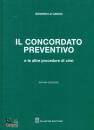 LO CASCIO GIOVANNI, Il concordato Preventivo