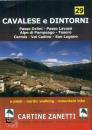 ZANETTI CARTINE, Cavalese e dintorni n. 29 1:30.000 Monutain bike