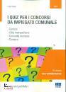 OLIVIERI LUIGI, I Quiz per i concorsi da impiegato comunale