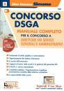 SIMONE, Concorso DSGA Manuale completo