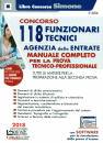 CONCORSO, 118 funzionari tecnici agenzia entrate MANUALE