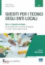 BERTUZZI COTTARELLI, Quesiti per i tecnici degli enti locali  Quiz