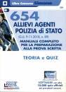 SIMONE, 654 Allievi Agenti Polizia di Stato  Teoria e Quiz